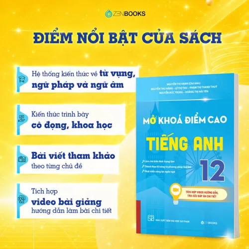 MỞ KHÓA ĐIỂM CAO TIẾNG ANH LỚP 12